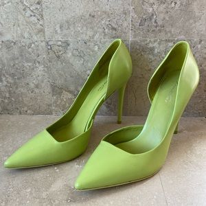 Lime Green Kenneth Cole High Heels